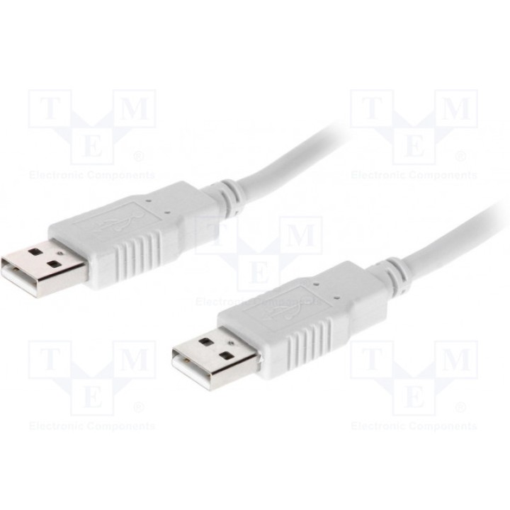 Кабель BQ CABLE CAB-USB2AA1.0-GY (CAB-USB2AA-1.0-GY)