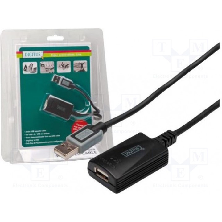 Репитер USB DIGITUS DA-70130-4 (DA-70130-4)