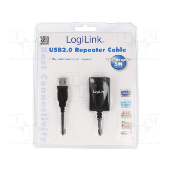 Репитер USB LOGILINK UA0001A (UA0001A)