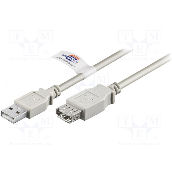 Кабель USB 20 Goobay 68914 (USB-AA-UL-1.8)