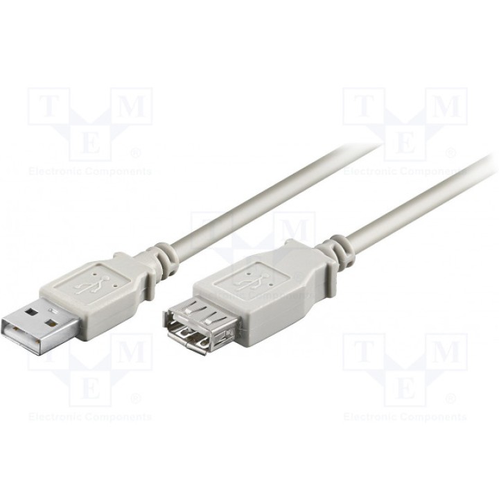 Кабель USB 20 Goobay 68621 (USB-EXT-0.3)