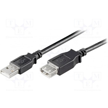 Кабель Goobay USB-EXT-0.3BK