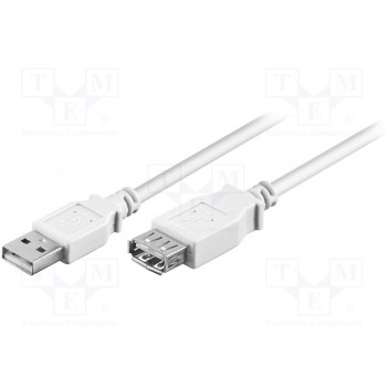 Кабель USB 20 Goobay USB-EXT-1.8WH