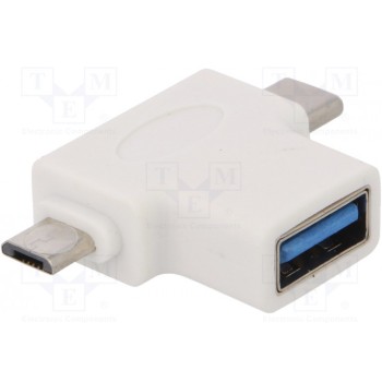 Адаптер Goobay USB-T-ADAP-WH