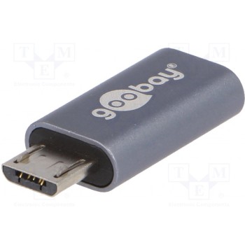 Адаптер Goobay USB.C-MICRO-GY