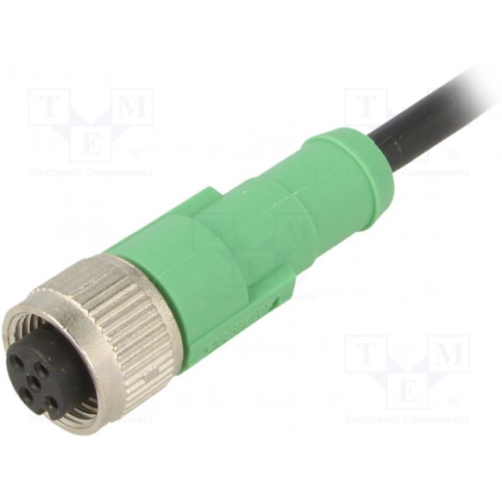 Соединительный кабель M12 PIN 5 прямой PHOENIX CONTACT SAC-5P-1,5-PVCM12FS (1415683)