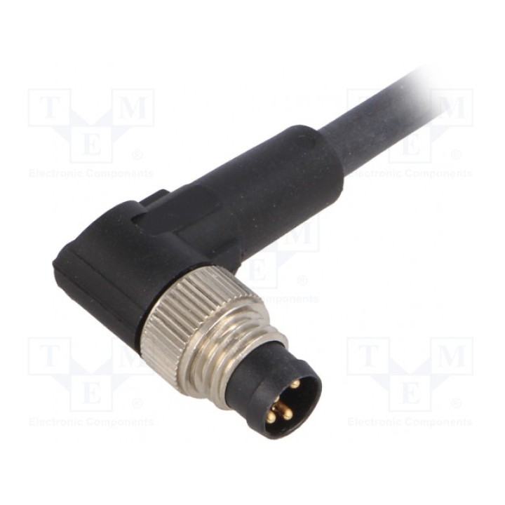 Соединительный кабель M8 PIN 4 угловой LAPP KABEL AB-C4-M8MA-5,0PUR (22260057)