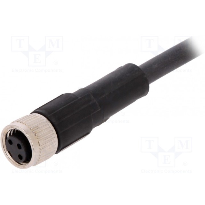 Соединительный кабель M8 PIN 3 прямой LAPP KABEL AB-C3-2,0PUR-M8FS (22260202)