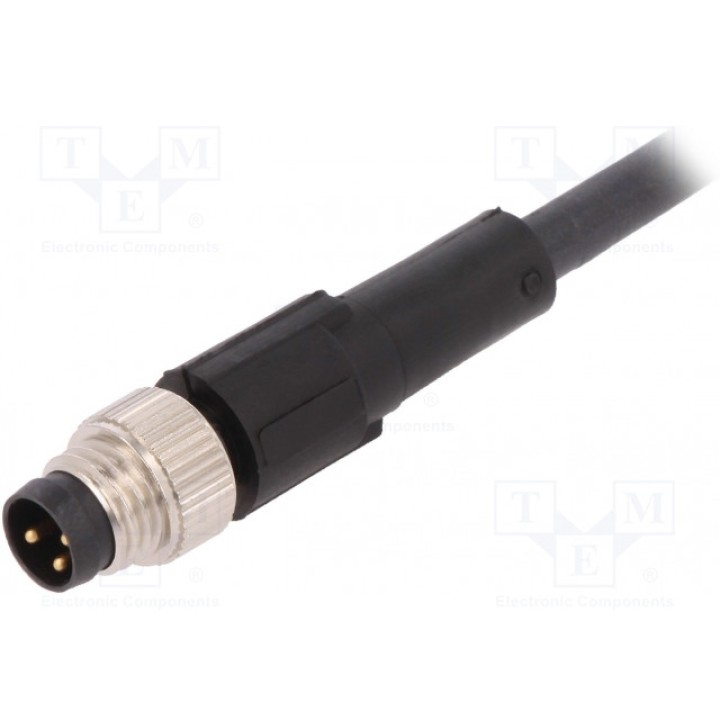Соединительный кабель M8 PIN 3 прямой LAPP KABEL AB-C3-M8MS-2,0PUR (22260204)