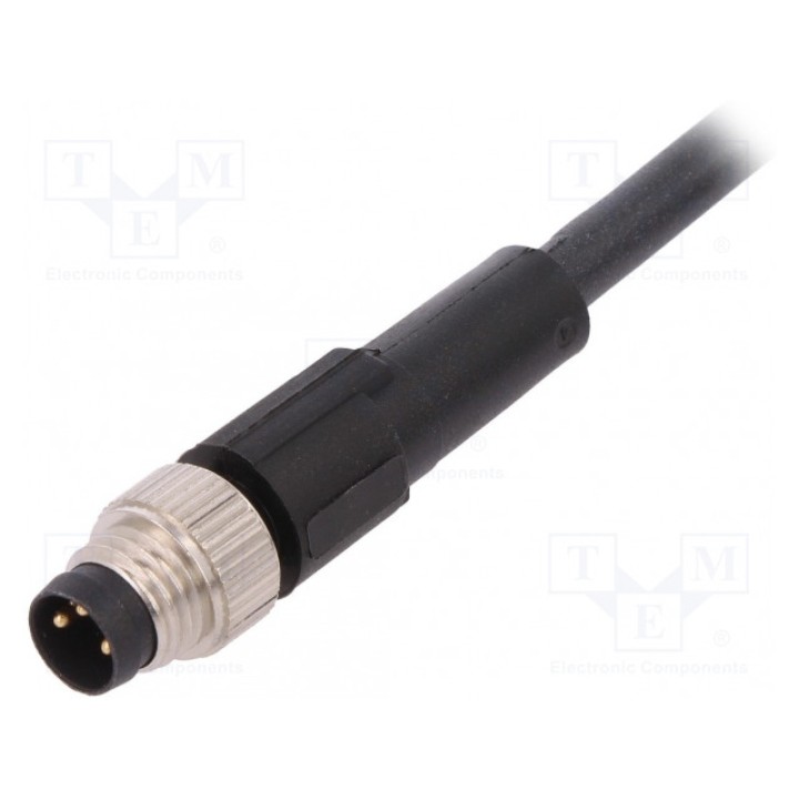 Соединительный кабель M8 PIN 3 прямой LAPP KABEL AB-C3-M8MS-10,0PUR (22260218)