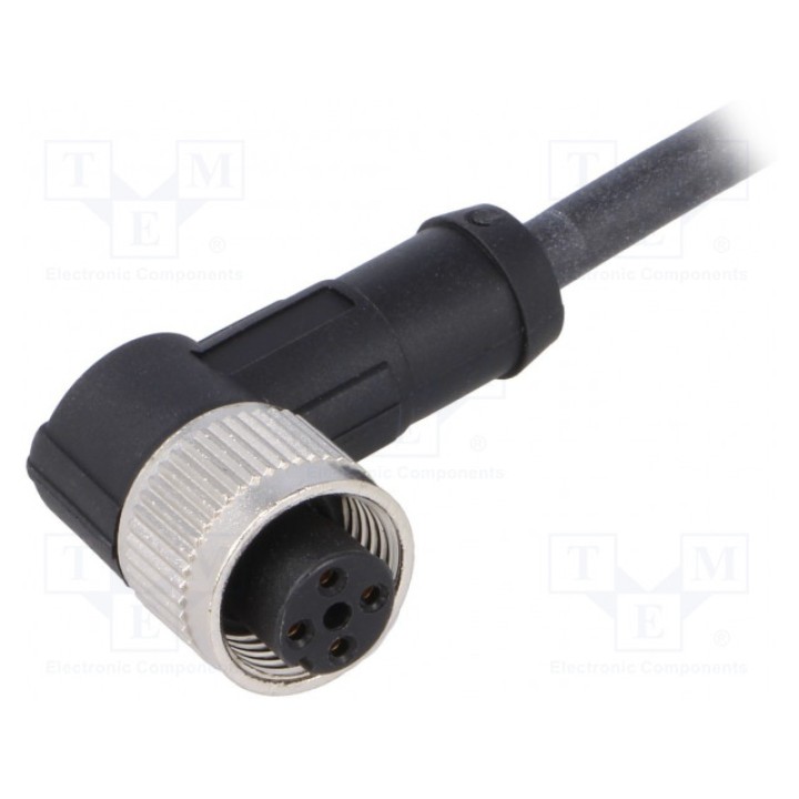 Соединительный кабель M12 PIN 4 угловой LAPP KABEL AB-C4-2,0PUR-M12FA (22260324)
