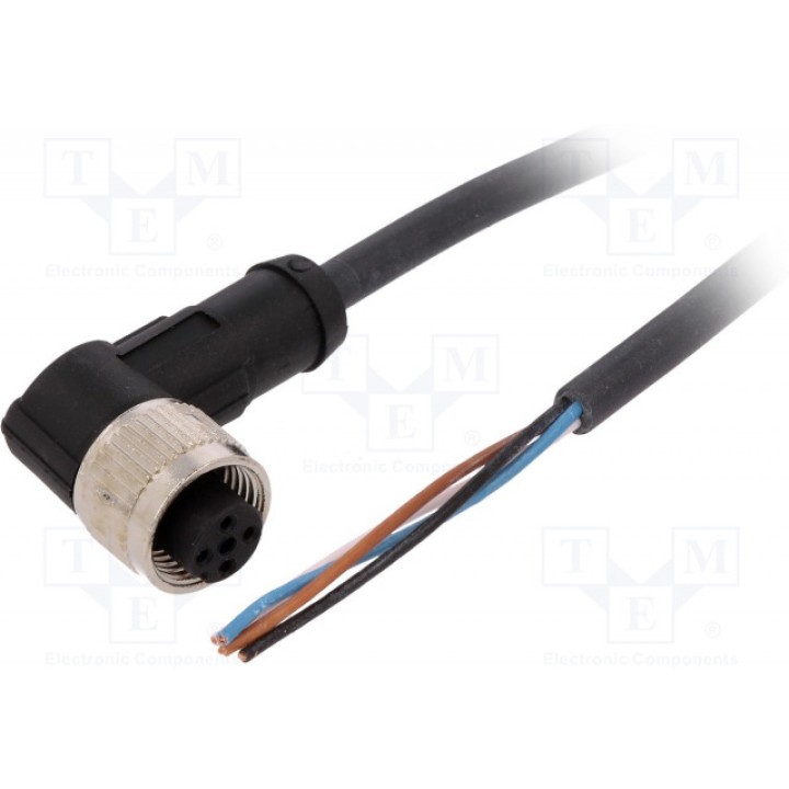 Соединительный кабель M12 PIN 4 угловой LAPP KABEL AB-C4-10,0PUR-M12FA (22260341)