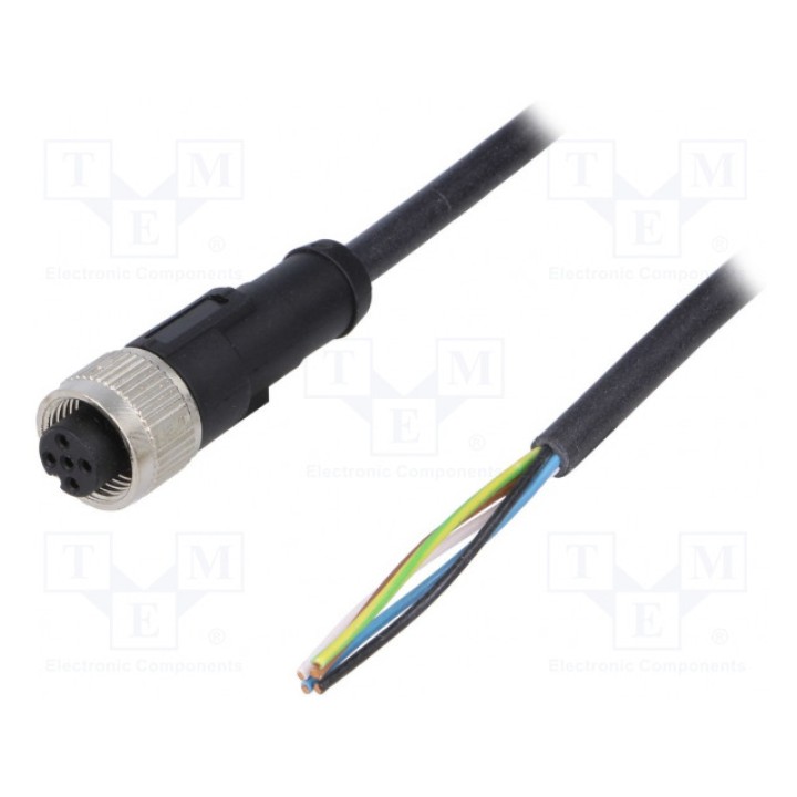 Соединительный кабель M12 PIN 5 прямой LAPP KABEL AB-C5-2,0PUR-M12FS (22260404)