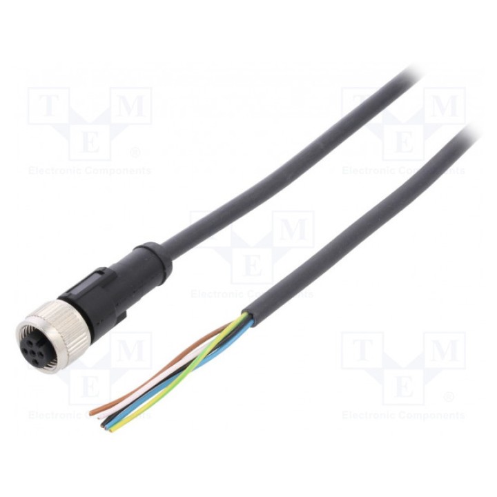 Соединительный кабель M12 PIN 5 прямой LAPP KABEL AB-C5-5,0PUR-M12FS (22260405)
