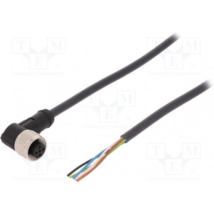 Соединительный кабель M12 PIN 5 угловой LAPP KABEL AB-C5-2,0PUR-M12FA (22260406)