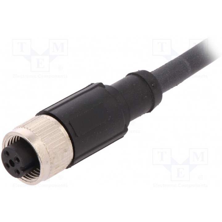 Соединительный кабель M12 PIN 4 прямой LAPP KABEL AB-C4-10,0PUR-M12FS-SH (22260458)