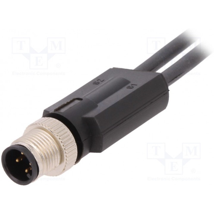 Соединительный кабель M12 PIN 4 5м LAPP KABEL AB-C3-M12Y-5,0PUR (22260513)