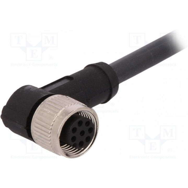 Соединительный кабель M12 PIN 8 угловой LAPP KABEL AB-C8-10,0PUR-M12FA (22260616)