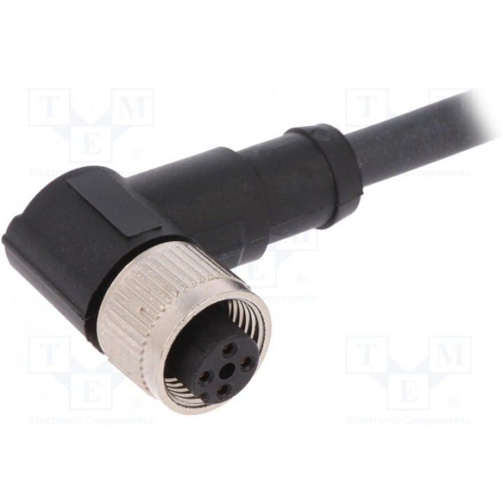Соединительный кабель M12 PIN 4 угловой LAPP KABEL AB-C4-10,0PUR-M12FA-SH (22260680)