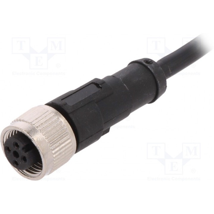 Соединительный кабель M12 PIN 4 прямой LAPP KABEL AB-C4-2,0PVC-M12FS (22260688)