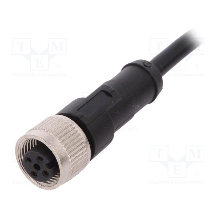 Соединительный кабель M12 PIN 4 прямой LAPP KABEL AB-C4-5,0PVC-M12FS (22260689)