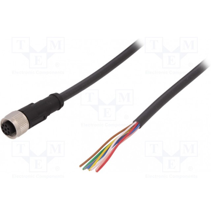 Соединительный кабель M12 PIN 8 прямой LAPP KABEL AB-C8-10,0PUR-M12FS (22260729)