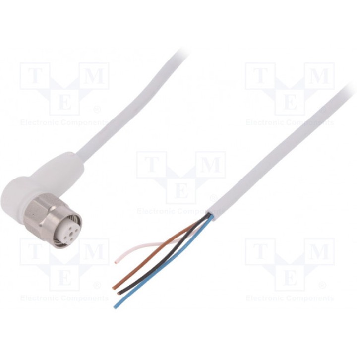 Соединительный кабель M12 PIN 4 угловой LAPP KABEL AB-C4-5,0TPE-M12FA-HD (22262047)