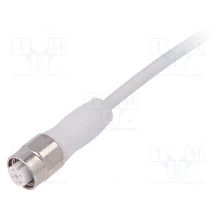 Соединительный кабель M12 PIN 4 прямой LAPP KABEL AB-C4-7,5TPE-M12FS-HD (22262062)