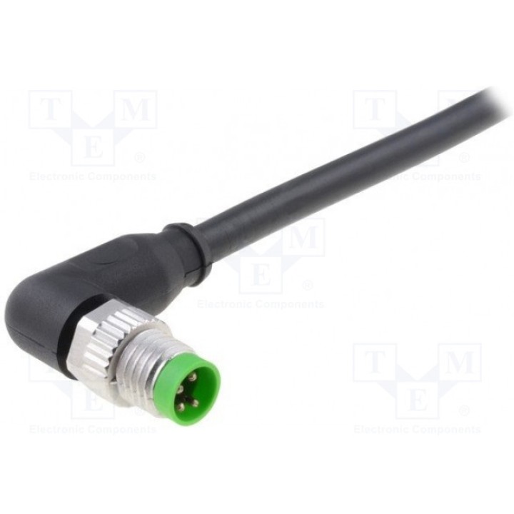Соединительный кабель M8 PIN 4 угловой MURR ELEKTRONIK 7000-08031-6110500 (7000-08031-6110500)