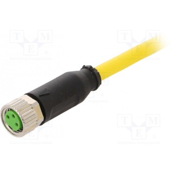 Соединительный кабель M8 PIN 3 прямой 5м MURR ELEKTRONIK 7000-08041-0300500