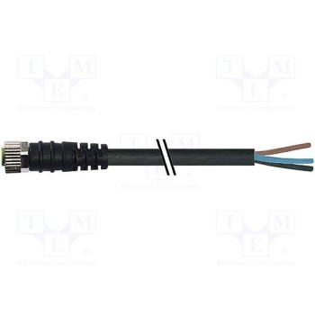 Соединительный кабель M8 PIN 3 прямой 3м MURR ELEKTRONIK 7000-08041-6100300