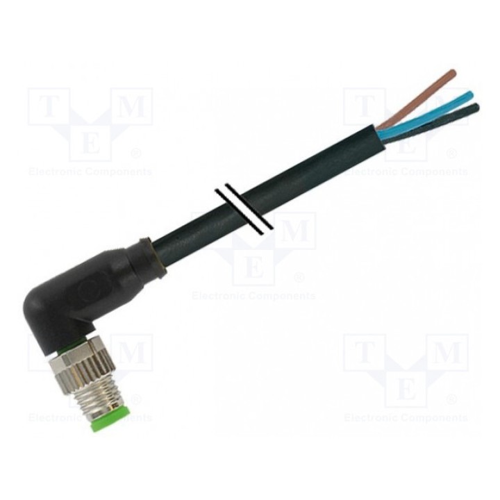 Соединительный кабель M12 PIN 3 угловой MURR ELEKTRONIK 7000-12081-6130300 (7000-12081-6130300)