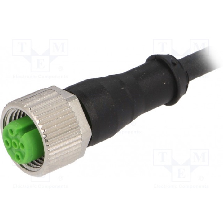 Соединительный кабель M12 PIN 4 прямой MURR ELEKTRONIK 7000-12221-6342500 (7000-12221-6342500)