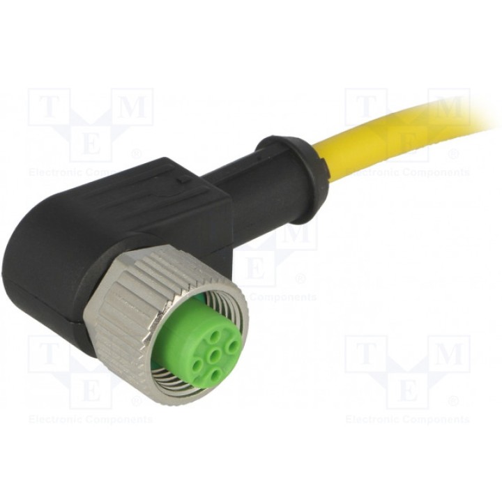 Соединительный кабель M12 PIN 4 угловой MURR ELEKTRONIK 7000-12341-0140150 (7000-12341-0140150)