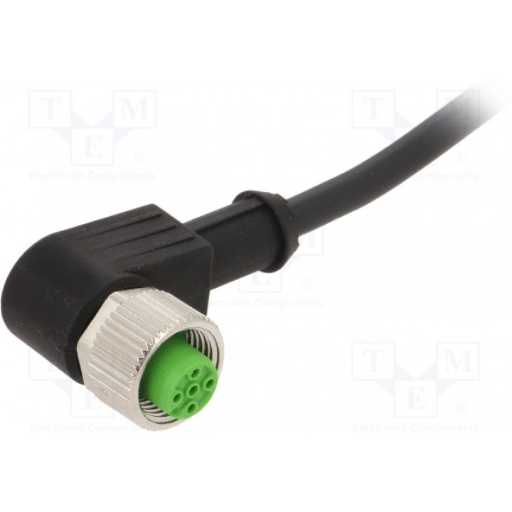 Соединительный кабель M12 PIN 4 угловой MURR ELEKTRONIK 7000-12341-6141000 (7000-12341-6141000)