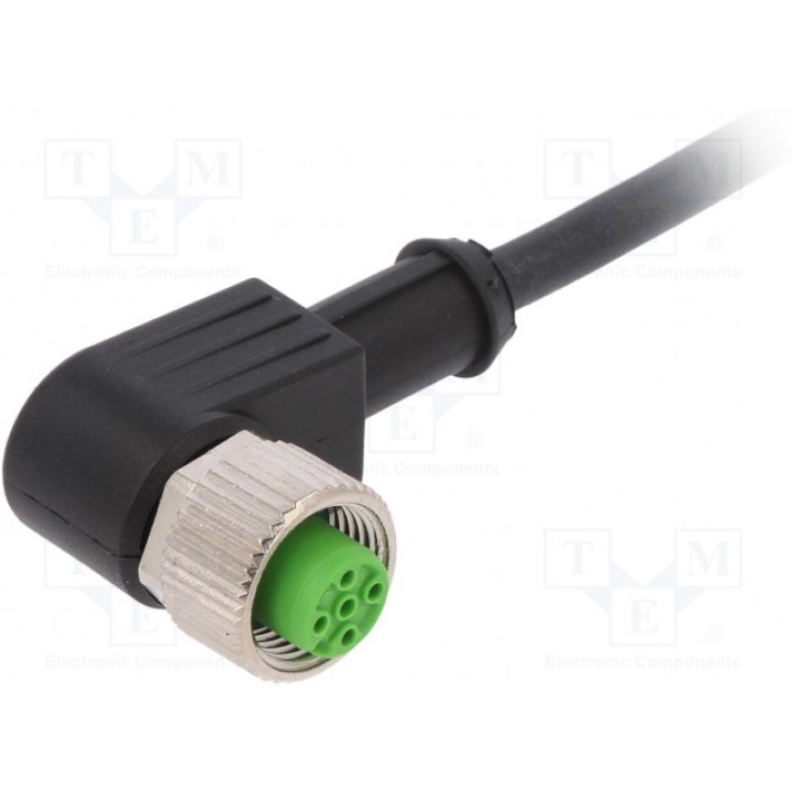 Соединительный кабель M12 PIN 4 угловой MURR ELEKTRONIK 7000-12341-6341500 (7000-12341-6341500)