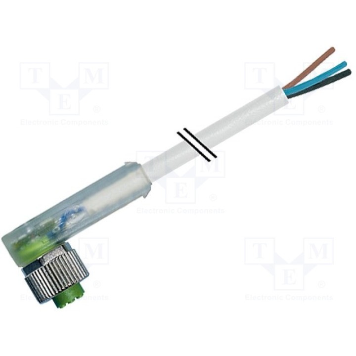 Соединительный кабель M12 PIN 4 угловой MURR ELEKTRONIK 7000-12421-2241000 (7000-12421-2241000)