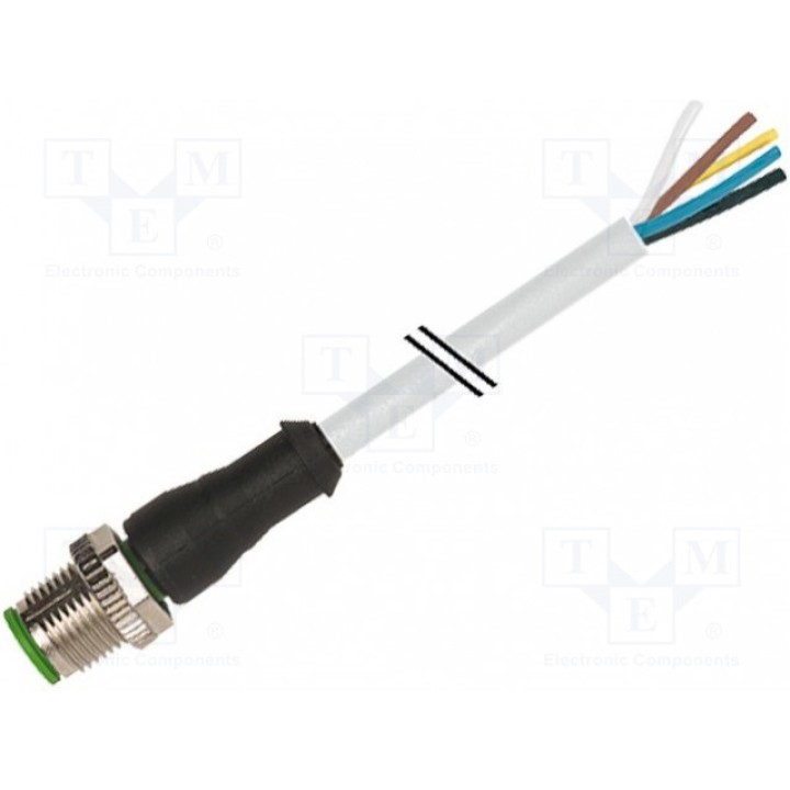 Соединительный кабель M12 PIN 8 прямой MURR ELEKTRONIK 7000-17001-2920300 (7000-17001-2920300)