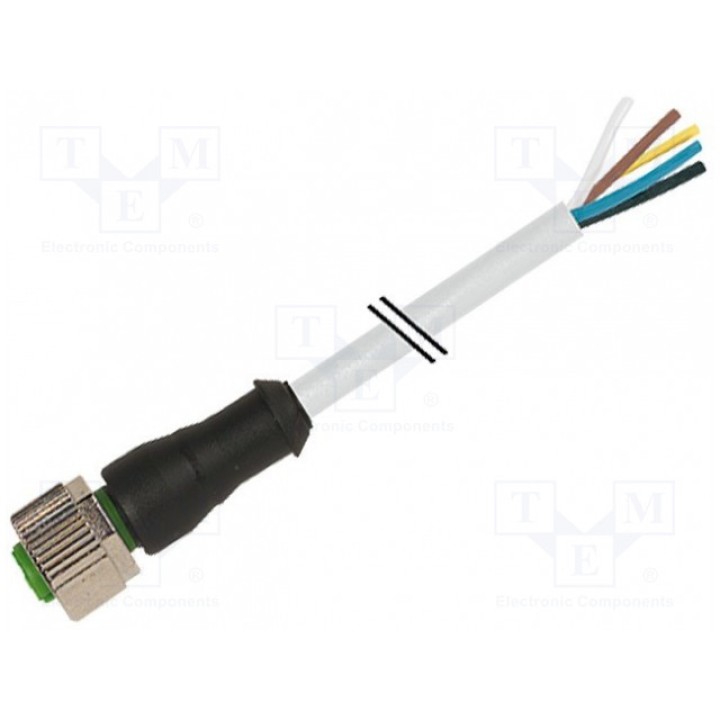 Соединительный кабель M12 PIN 8 прямой MURR ELEKTRONIK 7000-17041-2920300 (7000-17041-2920300)