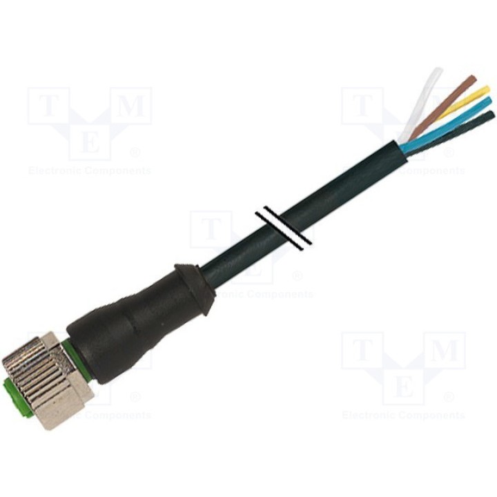 Соединительный кабель M12 PIN 12 прямой MURR ELEKTRONIK 7000-19041-7020300 (7000-19041-7020300)