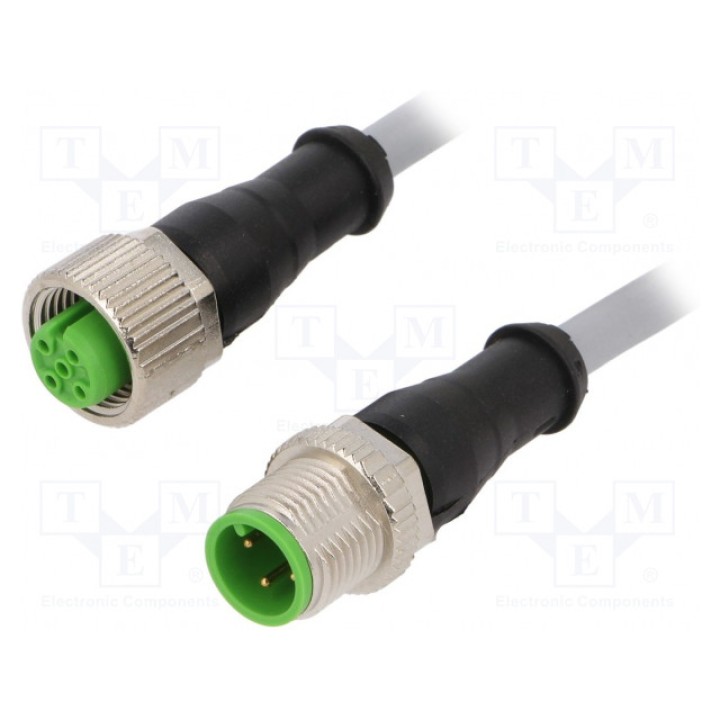 Соединительный кабель M12 PIN 4 прямой MURR ELEKTRONIK 7000-40021-2240200 (7000-40021-2240200)