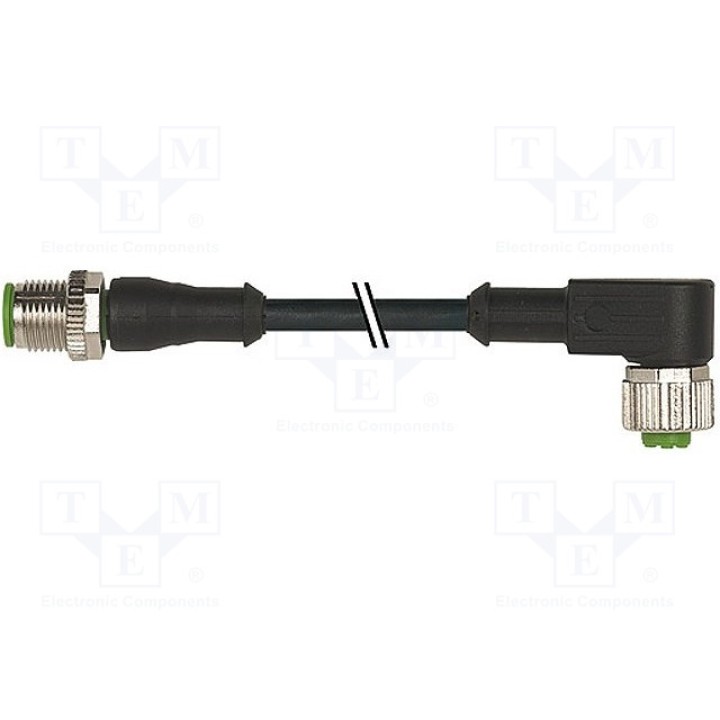 Соединительный кабель M12 PIN 5 2м MURR ELEKTRONIK 7000-40141-6250200 (7000-40141-6250200)