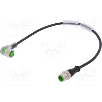Соединительный кабель M12 300мм MURR ELEKTRONIK 7000-40381-6130030