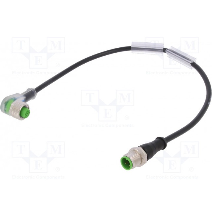 Соединительный кабель M12 300мм MURR ELEKTRONIK 7000-40381-6130030 (7000-40381-6130030)