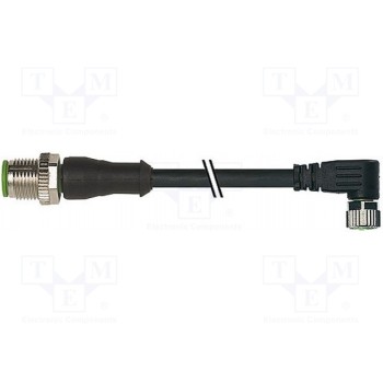 Соединительный кабель M12M8 PIN 3 2м MURR ELEKTRONIK 7000-40601-6200200