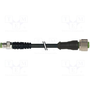 Соединительный кабель M12M8 PIN 3 2м MURR ELEKTRONIK 7000-88241-6200200