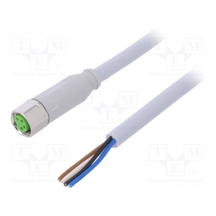 Соединительный кабель M8 PIN 4 прямой MURR ELEKTRONIK 7014-08061-2110500 (7014-08061-2110500)