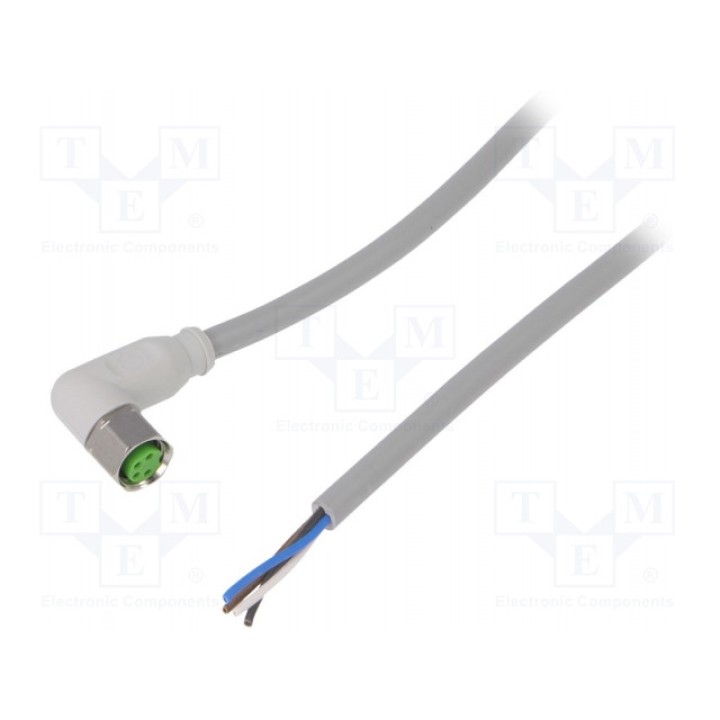 Соединительный кабель M8 PIN 4 угловой MURR ELEKTRONIK 7014-08101-2110300 (7014-08101-2110300)