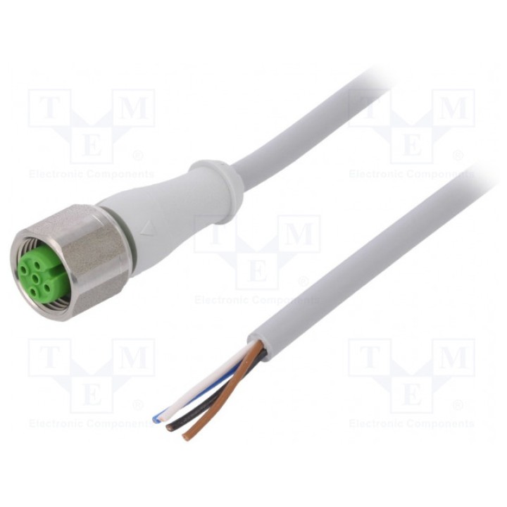Соединительный кабель M12 PIN 4 MURR ELEKTRONIK 7014-12221-2140500 (7014-12221-2140500)