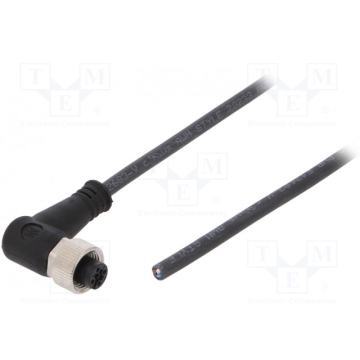Соединительный кабель M12 PIN 4 угловой WEIDMULLER SAIL-M12BW-4-10U (9457741000)